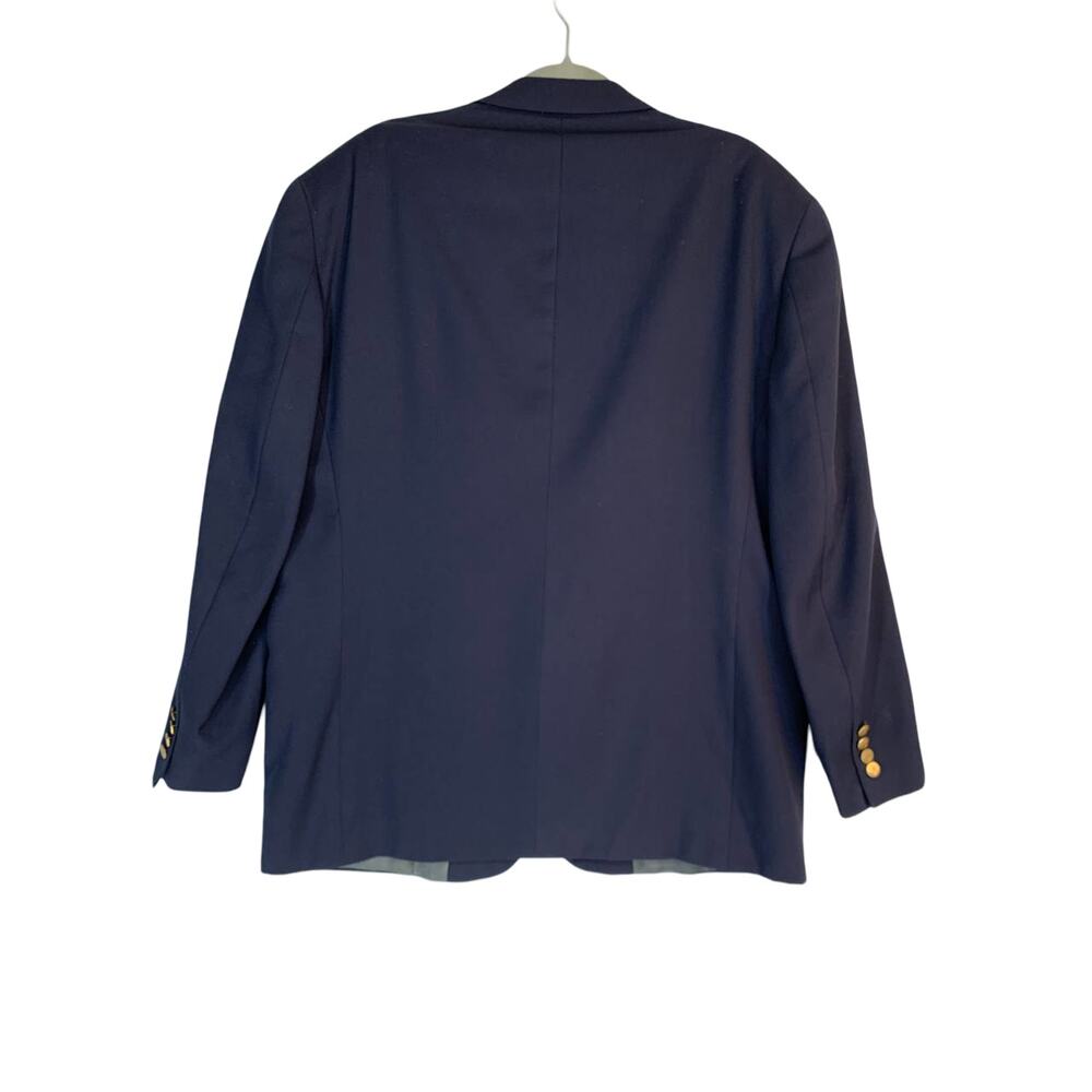 Christian Dior Monsieur Navy Blue 50 Blazer Jacket Paris Suit Sport Coat - Picture 10 of 11